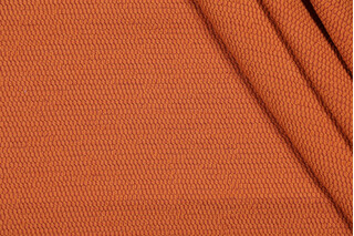 Purls Of Wisdom Woven Polyester Outdoor Fabric in Melon