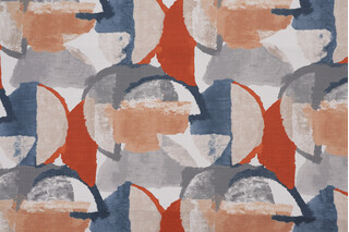 Richloom Ilara Printed Polyester Outdoor Fabric in Autumn