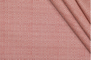 Sunbrella Woven Basket 145787-0004 Woven Solution Dyed Acrylic Outdoor Fabric in Guava 