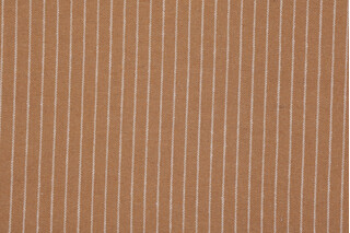 Marshall Stripe Woven Decorator Fabric in Camel 
