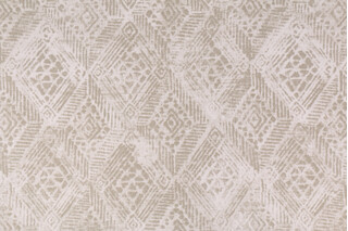 Mill Creek Darrow Printed Polyester Outdoor Fabric in Soapstone