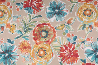 Richloom Colsen Printed Polyester Outdoor Fabric in Sonoma