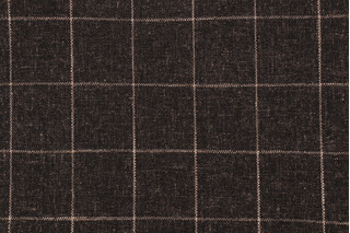 PK Lifestyles Concord Pane Woven Upholstery Fabric in Sable