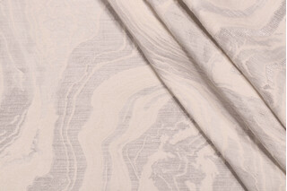 PK Lifestyles Manon Damask Decorator Fabric in Silver