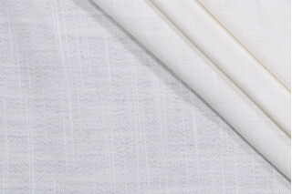 Braemore Bangkok Sheer Woven Drapery Fabric in Crystal