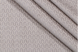 P Kaufmann Petite Woven Chenille Upholstery Fabric in Pewter