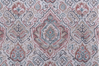 Magnolia Home Cathell Printed Cotton Drapery Fabric in Clay