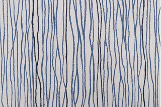 Magnolia Home Rapids Printed Cotton Drapery Fabric in Harbor