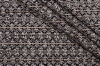Silas Woven Upholstery Fabric in Domino