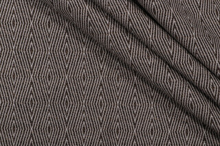 Bella Dura Dart Woven Polyolefin Outdoor Fabric in Umber