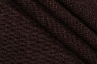 P Kaufmann Tweed Performance Woven Chenille Upholstery Fabric in Molasses
