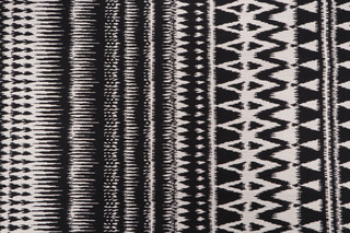 Doggy Tapestry Upholstery Fabric in Black/White