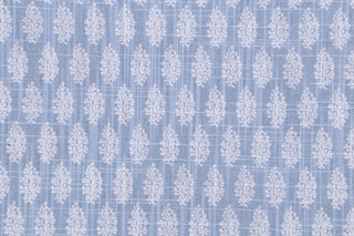 Premier Prints Nadia - Slub Canvas Printed Cotton Drapery Fabric in Mist