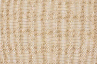 Diamond Raffia Decorator Fabric in Natural