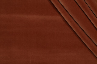 Velvet Upholstery Fabric in Clay