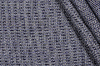 Mauritania-37 Woven Upholstery Fabric in Blue