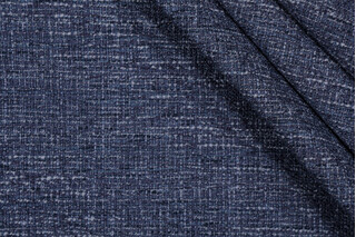 Baja Woven Upholstery Fabric in Denim