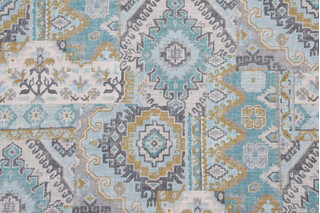 Covington Parry Printed Cotton Blend Drapery Fabric in 545-Mineral