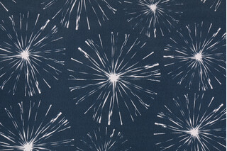 Premier Prints Sparks Printed Polyester Outdoor Fabric in Oxford