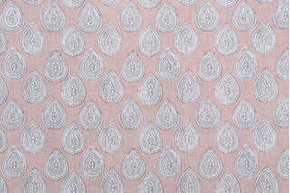 P Kaufmann Rani Printed Drapery Fabric in Blush