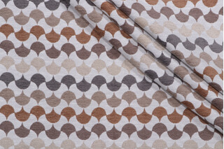 Kaufmann Gumdrop Woven Chenille Upholstery Fabric in Pebble