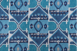 Kaufmann Irmira Printed Cotton Drapery Fabric in Persian