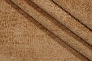 PK Lifestyles Pebblestone Performance Woven Chenille Upholstery Fabric in Gold