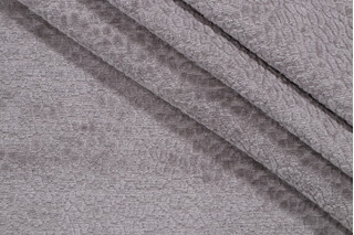 PK Lifestyles Pebblestone Performance Woven Chenille Upholstery Fabric in Gray