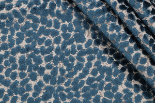 Covington Jelly Beanz Velvet Upholstery Fabric in 54-Sapphire