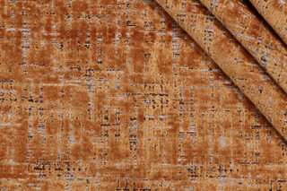 Covington Moonstruck Velvet Upholstery Fabric in Tuscan Sun