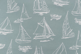 Covington Below Deck Woven Upholstery Fabric in 24-Seaglass
