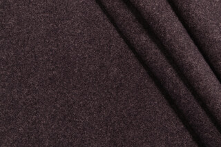AbbeyShea Earl Woven Felt-Backed Upholstery Fabric in 82-Truffle