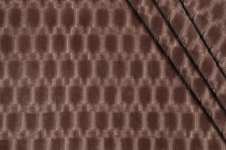 AbbeyShea Mystic Velvet Upholstery Fabric in 802-Mink