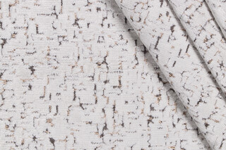 AbbeyShea Shattered Velvet Upholstery Fabric in 32-Ice