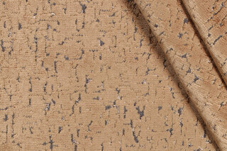 AbbeyShea Shattered Velvet Upholstery Fabric in 54-Coin