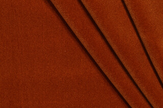 AbbeyShea Fancy Velvet Upholstery Fabric in 44-Tangerine