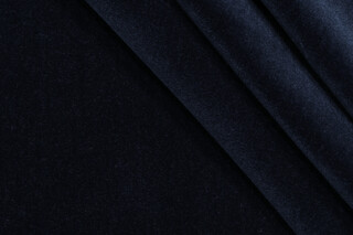 AbbeyShea Fancy Velvet Upholstery Fabric in 306-Navy
