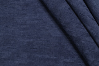 AbbeyShea Endurepel Pique Woven Chenille Upholstery Fabric in 308-Navy