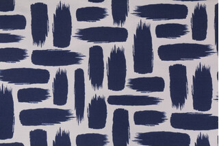 Richloom Baja Printed Polyester Outdoor Fabric in Nautical