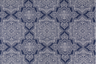 Covington Curacao Woven Polypropylene Outdoor Fabric in 557 Dark Denim