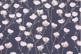 Premier Prints Cotton Belt Printed Cotton Drapery Fabric in Vintage Indigo