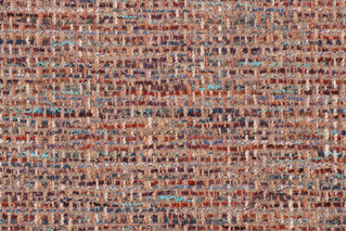 Crypton Rushdie High Performance Woven Chenille Upholstery Fabric in Blue Tweed