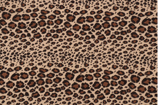 Barrow M9852 Woven Chenille Upholstery Fabric in Leopard