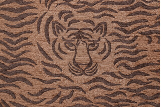 P Kaufmann Copycat Chenille Upholstery Fabric in Nutmeg