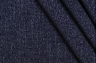Crypton Sadie High Performance Chenille Upholstery Fabric in Indigo