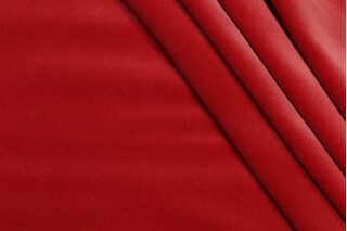 P Kaufmann Taboo Velvet Upholstery Fabric in Tomato