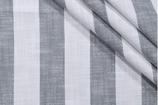 Bella Dura Home Bay High UV Polyester Indoor/Outdoor Fabric in Graphite