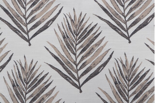 Bella Dura Home Royal Palm High UV Polyester Indoor/Outdoor Fabric in Umber