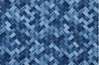 Richloom Mixes Printed Polyester Outdoor Fabric in Marine