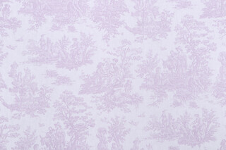 Premier Prints Jamestown Printed Cotton Drapery Fabric in Orchid